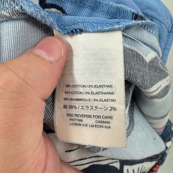 J.Crew Pink and blue floral cotton shorts - Picture 5 of 5